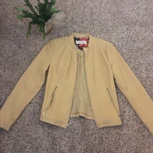 Genuine leather woman’s jacket